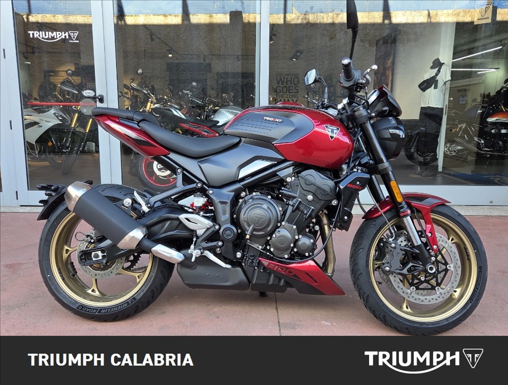 TRIUMPH Trident 800 Carnival Red Abs
