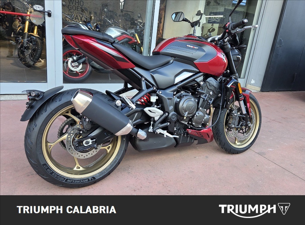 TRIUMPH Trident 800 Carnival Red Abs