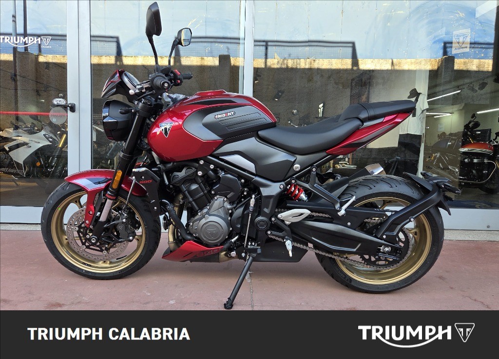 TRIUMPH Trident 800 Carnival Red Abs