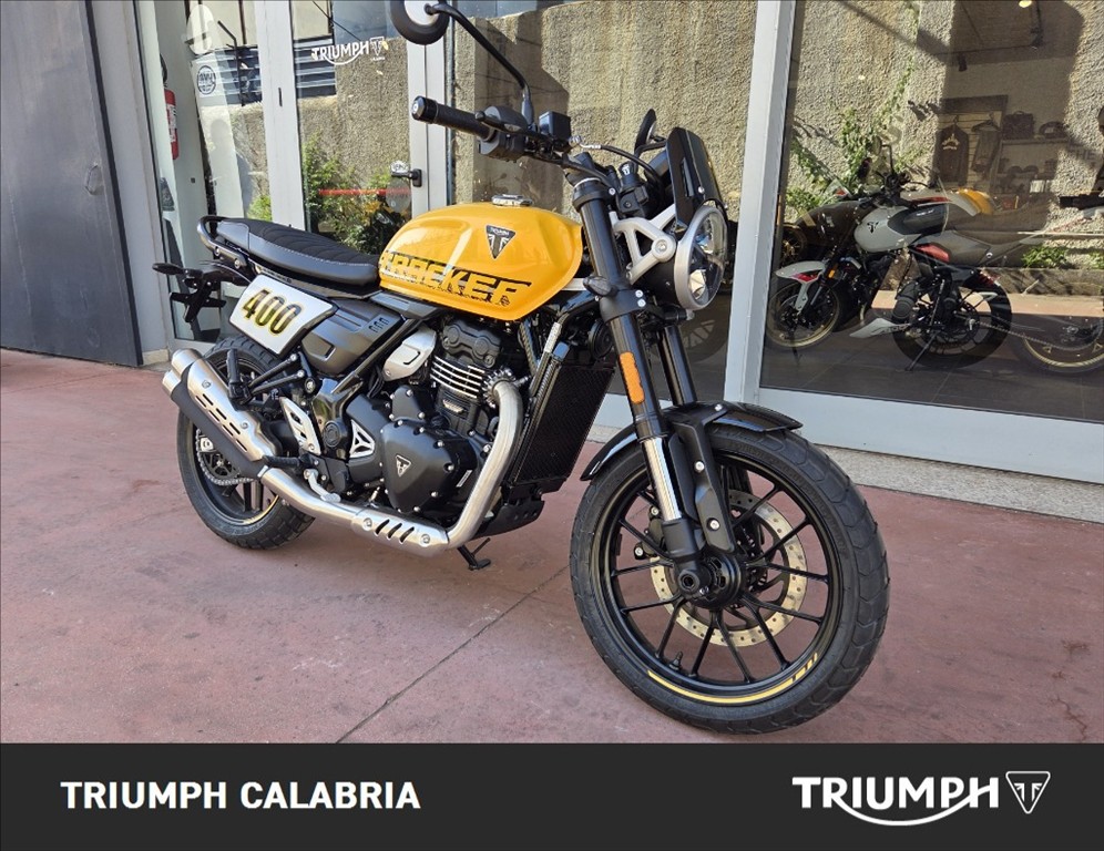 TRIUMPH Tracker 400 Racing Yellow Abs