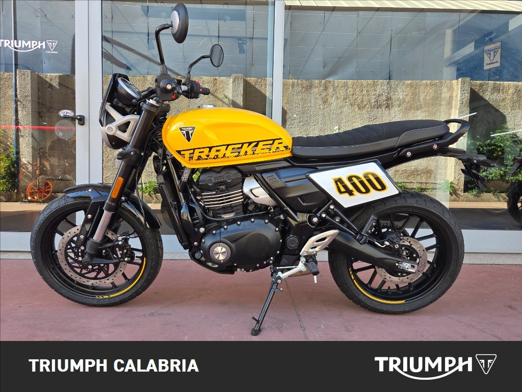 TRIUMPH Tracker 400 Racing Yellow Abs