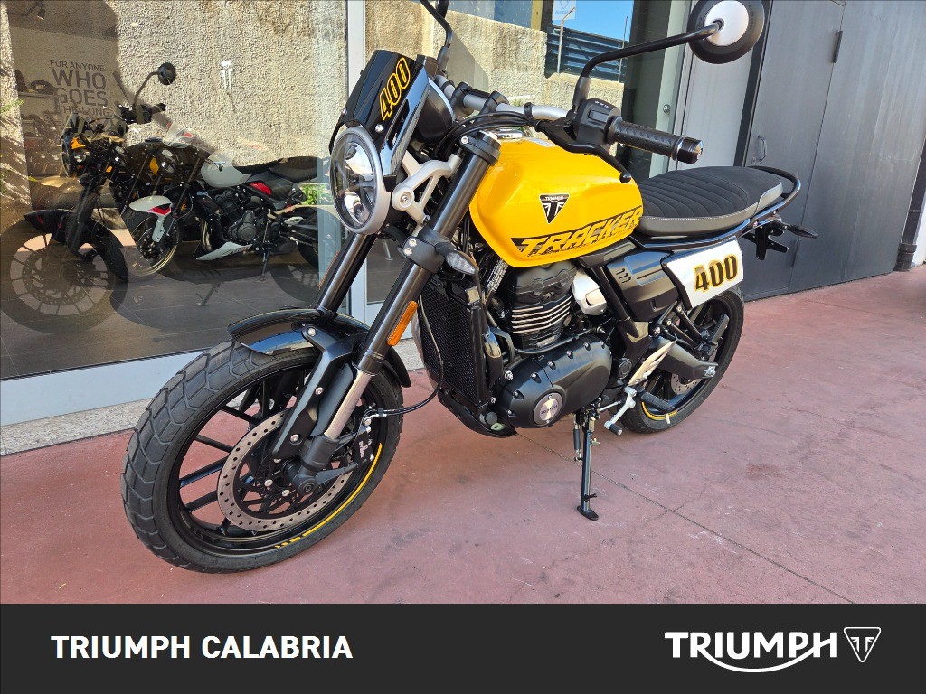 TRIUMPH Tracker 400 Racing Yellow Abs
