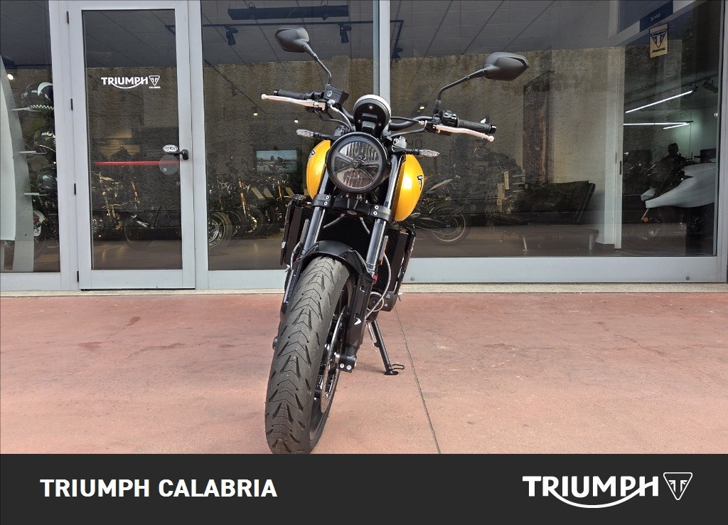 TRIUMPH Trident 660 Cosmic Yellow / Sapphire Black Abs