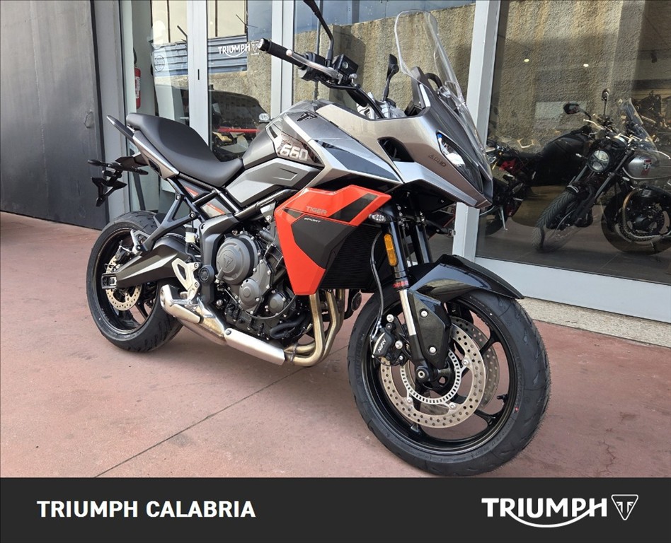 TRIUMPH Tiger Sport 660 Silver Ice / Intense Orange Abs