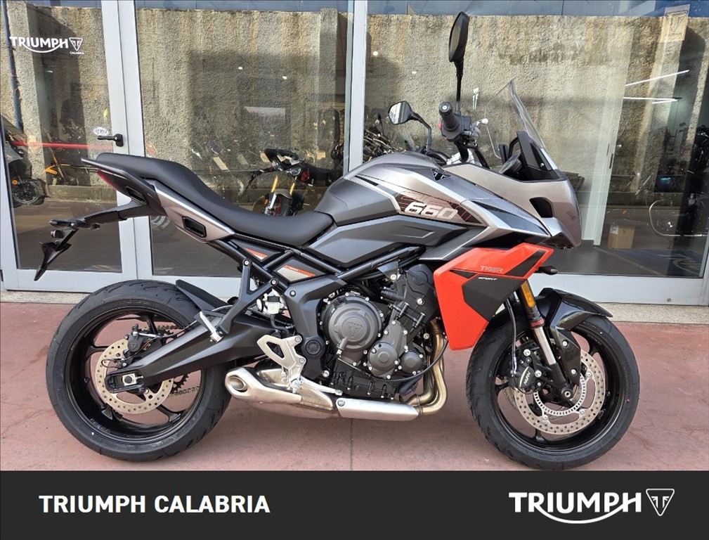 TRIUMPH Tiger Sport 660 Silver Ice / Intense Orange Abs