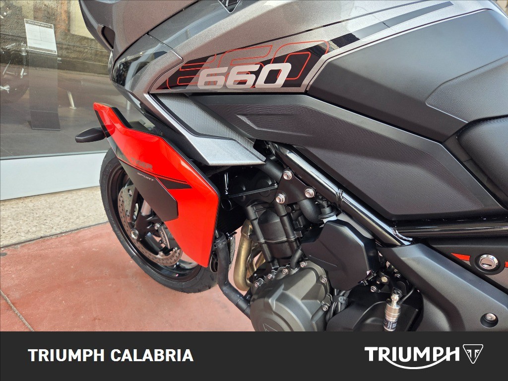 TRIUMPH Tiger Sport 660 Silver Ice / Intense Orange Abs