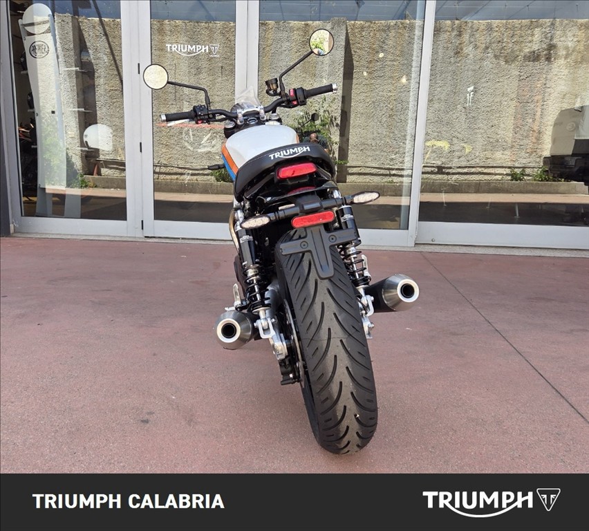 TRIUMPH Speed Twin 900 Pure White/Blue/Orange Abs