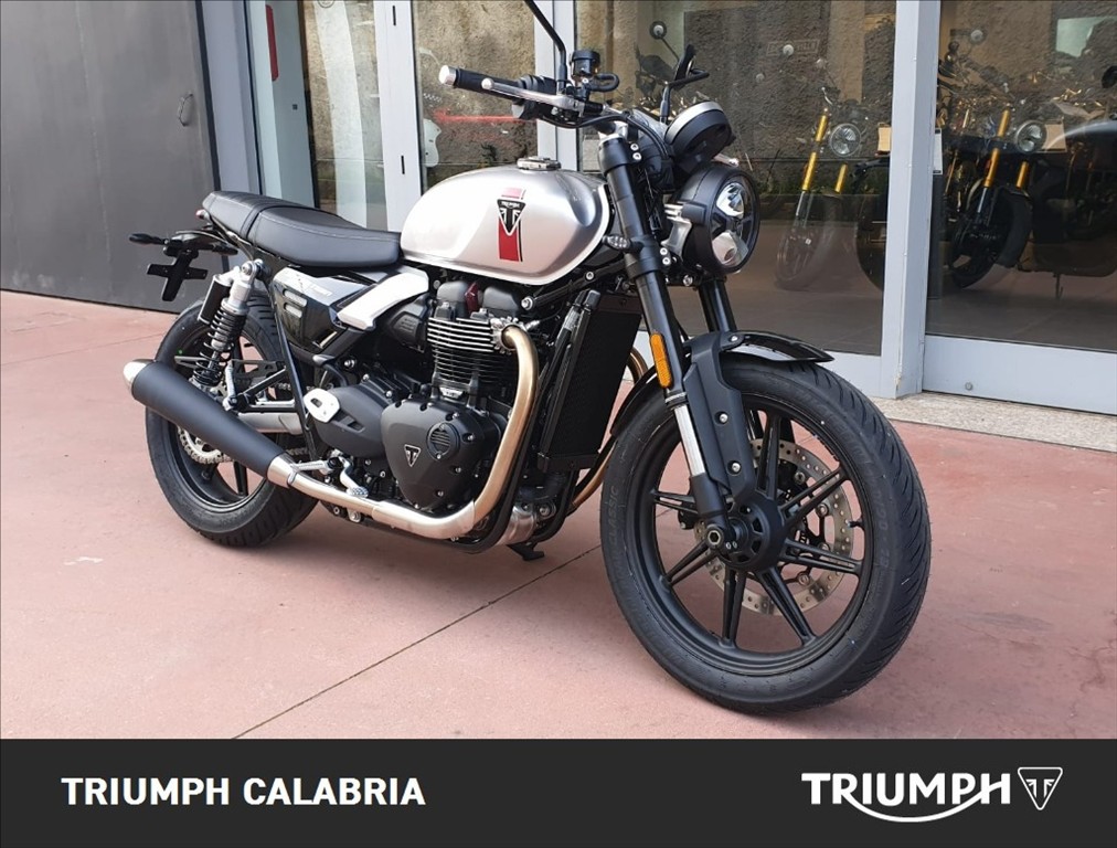 TRIUMPH Speed Twin 900 Pure White/Blue/Orange Abs