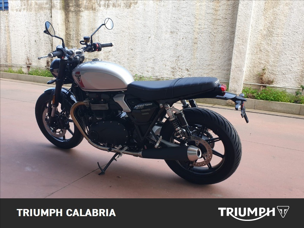 TRIUMPH Speed Twin 900 Pure White/Blue/Orange Abs
