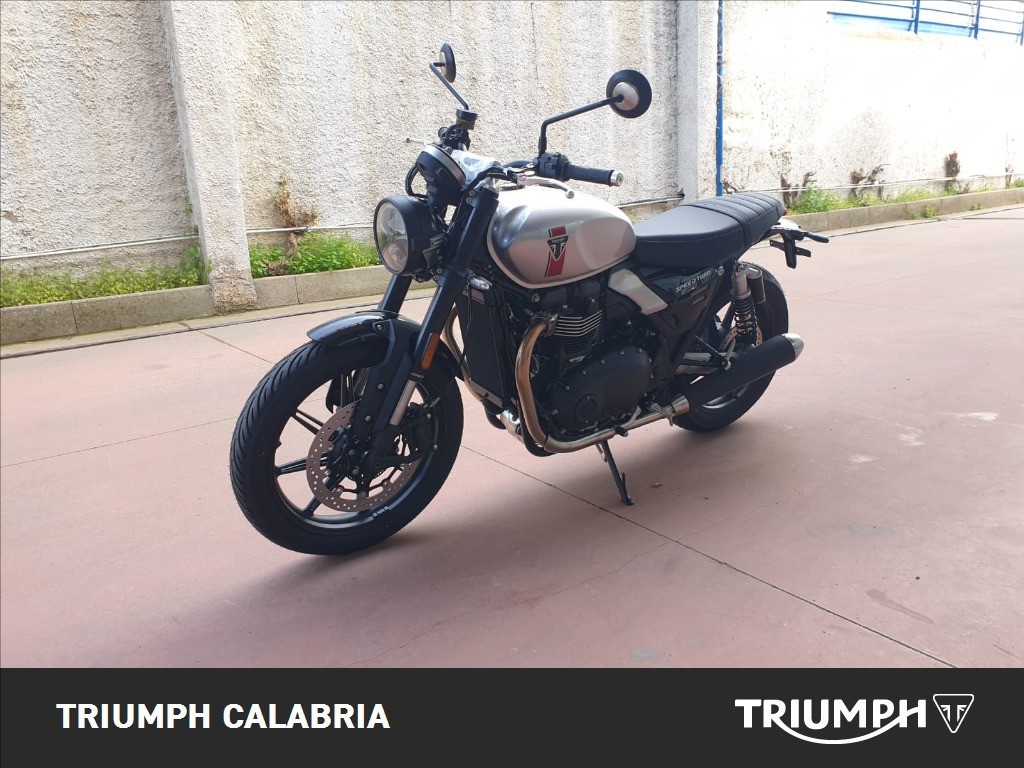 TRIUMPH Speed Twin 900 Pure White/Blue/Orange Abs