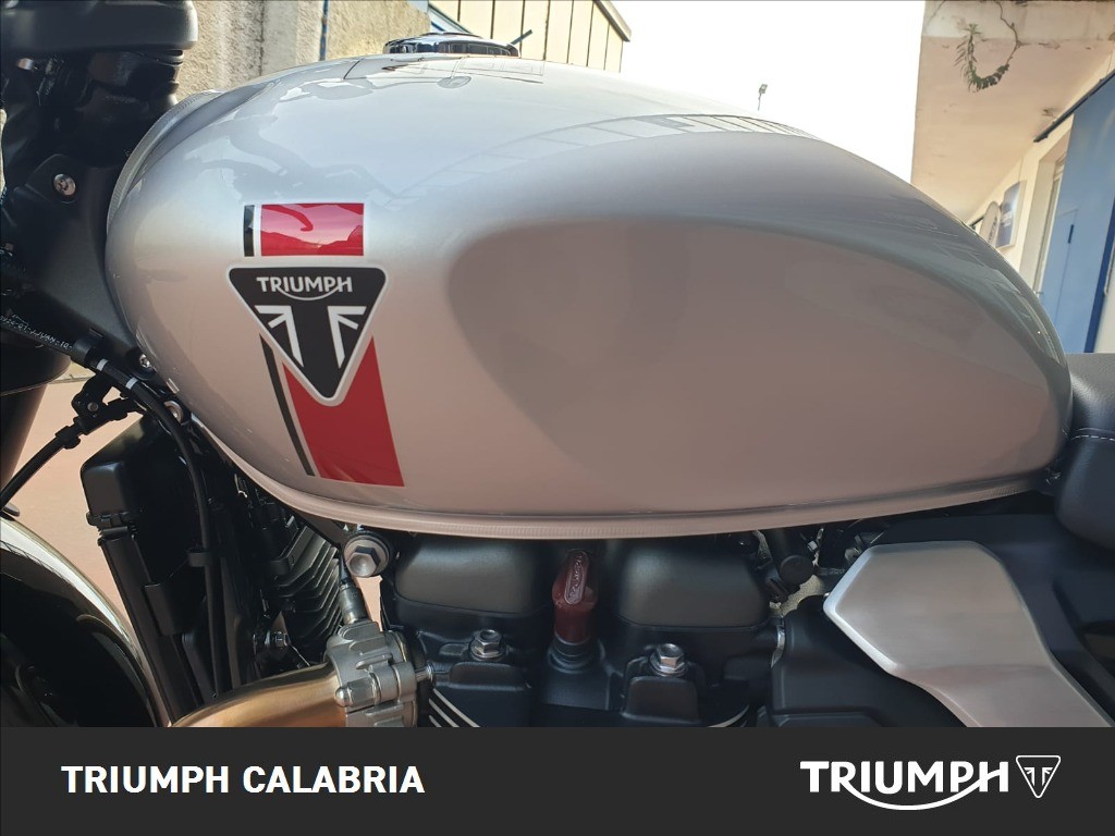 TRIUMPH Speed Twin 900 Pure White/Blue/Orange Abs